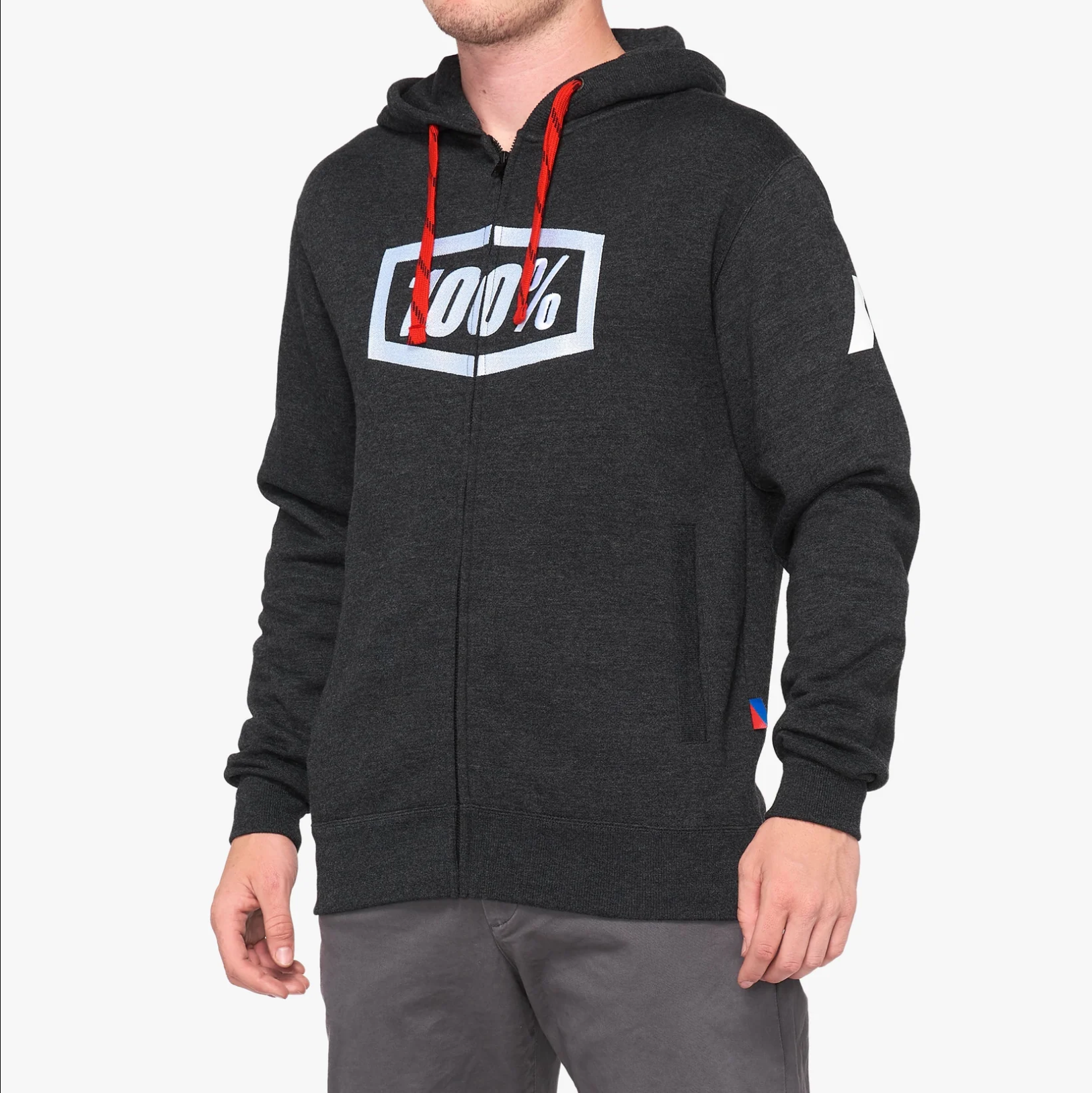 SYNDICATE Zip Hoodie Fleece Black